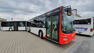 Mehmet Oe stellt den MAN Gelenkbus vor