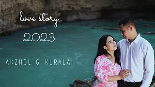 LOVE STORY IN AKSU 2023 [AKZHOL & KURALAI]