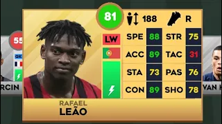 dls 2023 | Upgrade max Rafael Leão