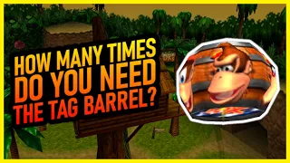 Beating Donkey Kong 64 with as Few Tags as Possible