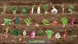 The Vegetable Song - KidsLearningTube