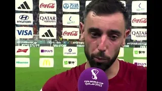 Bruno Fernandes Post Match Interview | Portugal vs Uruguay Highlights | World Cup