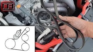 How To: Remove and Install a Serpentine / Drive Belt (Scion tC2 / tC2.5 / Camry / RAV4 / ES250)