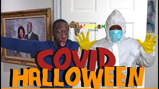 In An African Home: Covid Halloween‼️ 🦠🎃