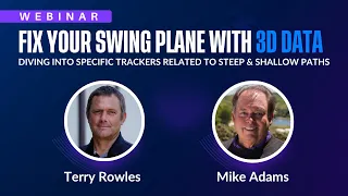 Swing Plane with 3D Data | Sportsbox 3D Golf | Webinar