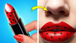 De Nerd a LADYBUG! 🐞 Cómo Convertirse en Ladybug en la Vida Real con esta Transformación Extrema