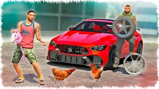 Касойдың мерседесіне тюнинг жасадым (GTA V)