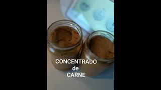 CONCENTRADO de CARNE en PASTILLAS o a granel con THERMOMIX de ThermoMaquinita