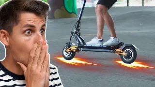 DIESER E-Scooter fährt 70 km/h!!!
