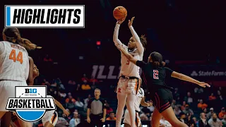 Rutgers at Illinois | Highlights | Big Ten Women's Basketball  | Dec. 7, 2022