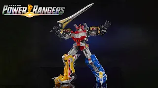 MIGHTY MORPHIN POWER RANGERS - DINO MEGAZORD REVIEW!!!