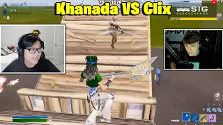 Khanada 1v1 Clix with FNCS Pickaxe in Buildfights!