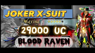 Joker Set Crate opening | 29k UC Maxing Out Blood Raven X Suit | Arcane Jester X Suit Crate Opening