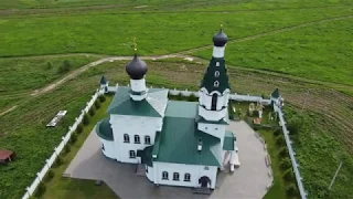 Храм в Московской области Church of St. Sergius of Radonezh in the village