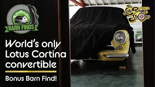 World’s only mk1 Lotus Cortina convertible? The rarest garage find Ford