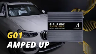 Fast & Easy Alpha One Amp Install – BMW G01 Build Series