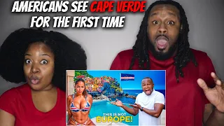 🇨🇻AMERICANS SEE CAPE VERDE FOR THE FIRST TIME! A European Country Inside Africa? |TheDemouchetsREACT