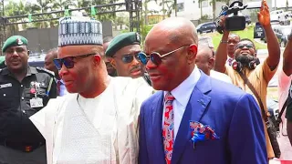 Akpabio Comes To Wike's Rescue After Asking Council Chairmen To Bow - 'They Want Bad News'