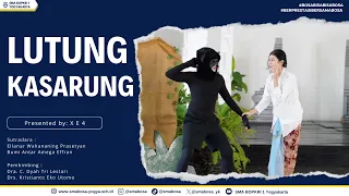 SMA BOPKRI 1 YOGYAKARTA - LUTUNG KASARUNG - SUMATIF SENI BUDAYA KELAS X