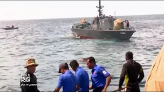 Elephant out for a swim gets emergency rescue at sea