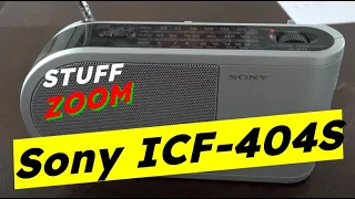 Sony ICF-404S - 3 Band Radio