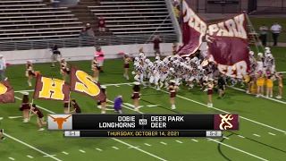 Deer Park Football vs Dobie - Game Highlights 10/14/21