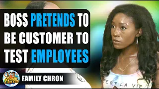 Boss Pretends To Be Customer To Test Employees, What Happens Next Will Shock You.