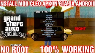 HOW TO INSTALL CHEAT CLEO MOD FOR GTA SAN ANDREAS ANDROID। NO ROOT। SUPPORT ALL DEVICES। 🤟