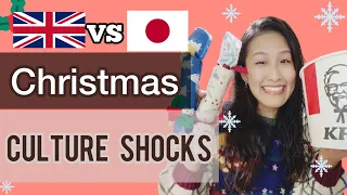 Weird Christmas traditions in the UK and Japan| Xmas culture shocks by Japanese| UK vs Japan
