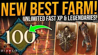 Diablo 4: BIGGEST XP EXPLOIT FARM YET! - Level UP FAST + LEGENDARIES