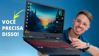 O que eu levo com o meu NOTEBOOK GAMER!