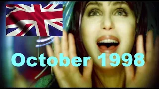 UK Singles Charts : October 1998 (All top 50 entries)