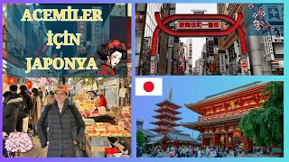 ACEMİLER İÇİN JAPONYA  |  TOKYO VLOG 2024
