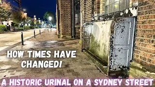 Abandoned Oz - A Historic Urinal on a Sydney Street