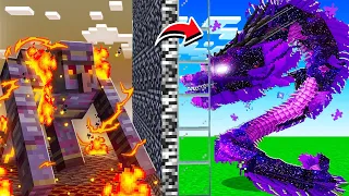 Minecraft, I Cheated in a HORROR Mob Battle Competition || Minecraft Mods || Minecraft gameplay