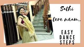 Sathi tere naam || dancing diva || Indian women easy dance choreography