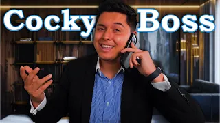 ASMR | Cocky Boss Gives You a Job Interview | Rude Roleplay