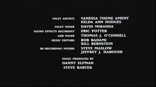 Batman Returns (1992) End Credits (Adult Swim 2023)