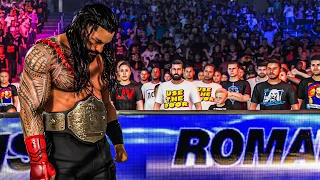 WWE 2K24 - Roman Reigns Destroys Braun Strowman | Main Event | Gameplay