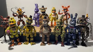My Entire Five Nights At Freddys Custom Figure Collection