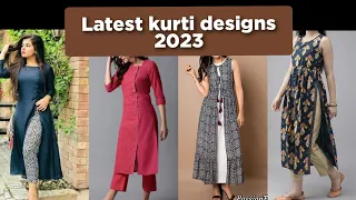 Latest Kurti designs for girls (2023) / kurti designing ideas #kurti #kurtidesigns2023 #kurtidesign