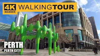 Perth City Walking Tour in Perth, Australia (4K 60fps)