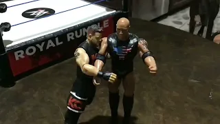 Rock vs Kevin Owens Sdl Figures