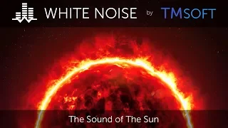 The Sound of the Sun - 1 Hour Relaxing Space Sound with Sun Animation