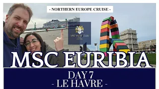 MSC Euribia Yacht Club - Day 7- Le Havre - St Joseph's Church & walk around the city