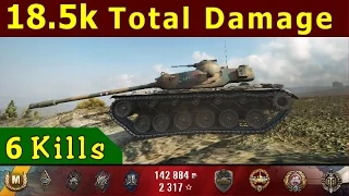 World of Tanks *  T110E5 - 18,5к Total Damage * 6 Kills