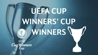 All UEFA Cup Winners' Cup Winners List (1961-1999)