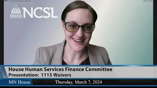 House Human Services Finance Committee 3/7/24