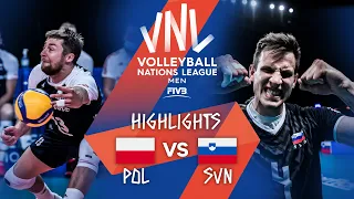 POL vs. SLO - Highlights Week 1 | Men's VNL 2021