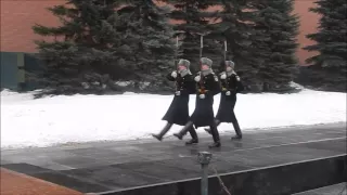 Changing of the Guard in Kremlin, Moscow, Russia